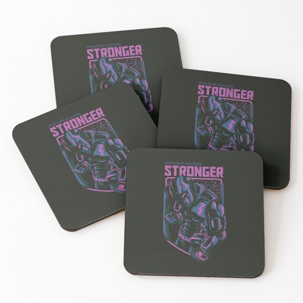 Item preview, Stronger Robot Fighter Series designed and sold by leen12 Art Designs Prints.