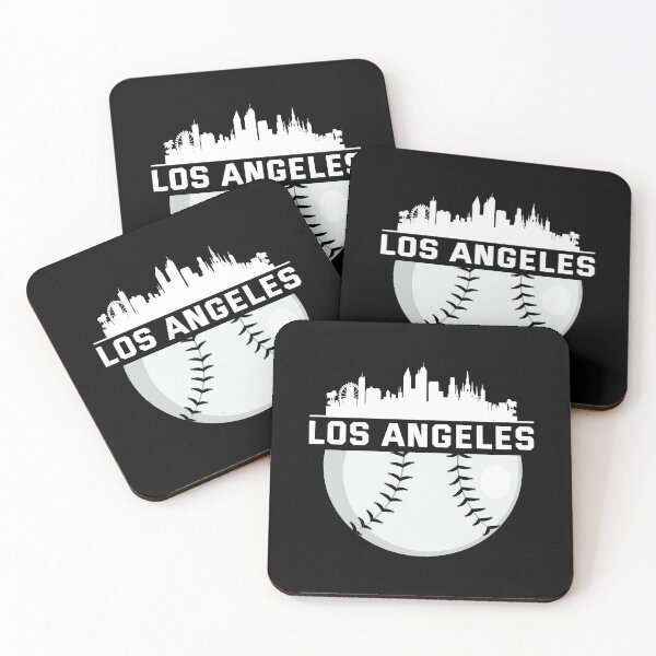 Item preview, Los Angeles City Skyline Baseball Fan Designed designed and sold by tshirtexpressiv.