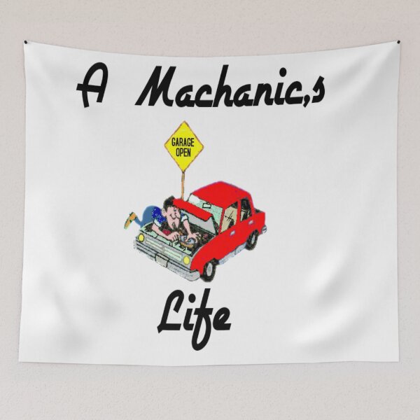 Item preview, a machanic' life designed and sold by BellsPainting.