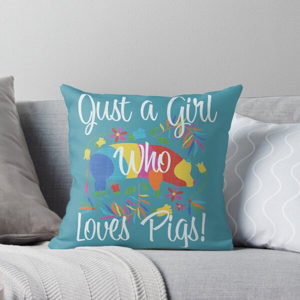 Item preview, Just a Girl who Loves Pigs designed and sold by YELLOWCITY806.