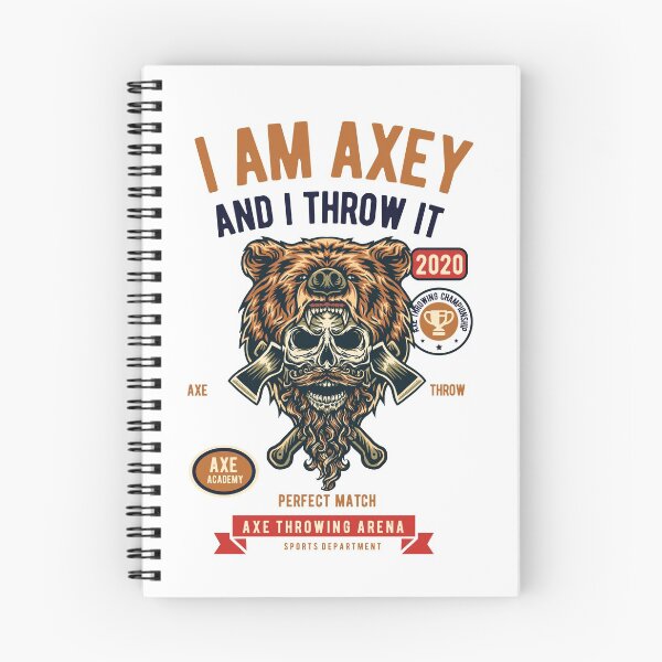 Item preview, Axe Throwing I Am Axey And I Throw It Light designed and sold by funnierthanthou.