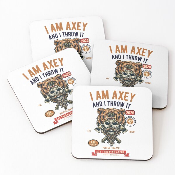 Item preview, Axe Throwing I Am Axey And I Throw It Light designed and sold by funnierthanthou.