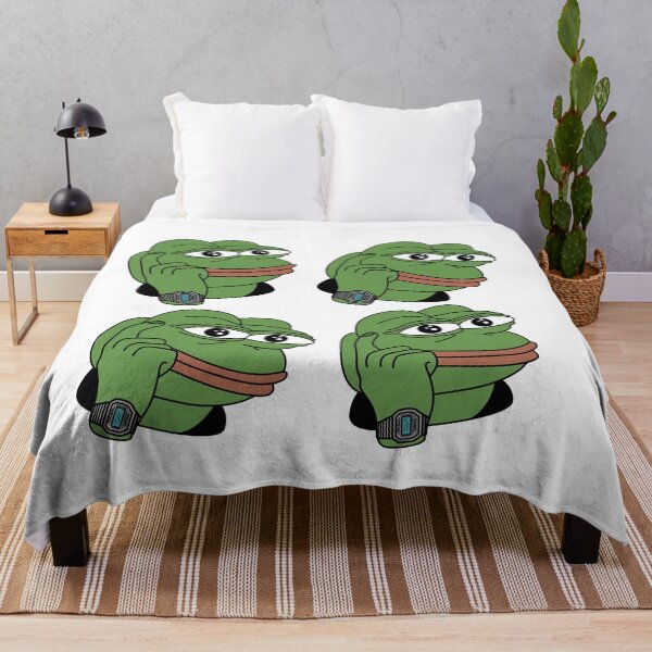 Item preview, Roll Safe Pepe Pattern designed and sold by IceyDel.