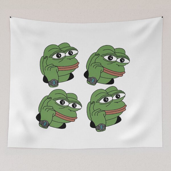 Item preview, Roll Safe Pepe Pattern designed and sold by IceyDel.