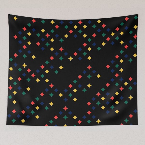 Item preview, Colorful Night Geometric designed and sold by Sharon Schwalbe.
