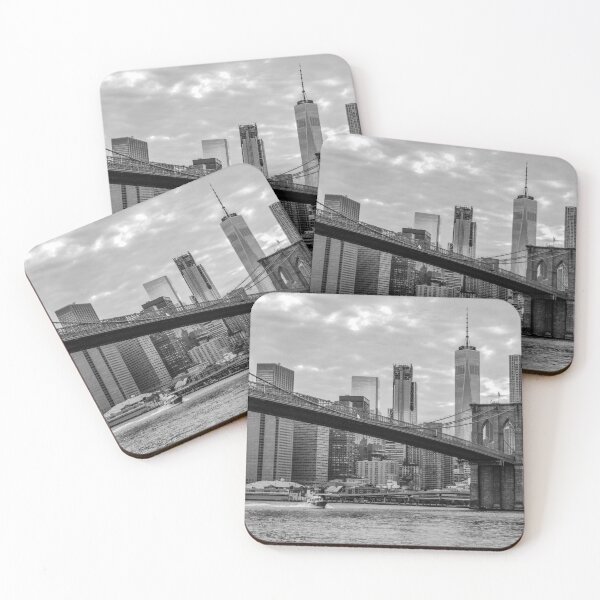 Item preview, Brooklyn Bridge B&W designed and sold by Simpsonwildlife.