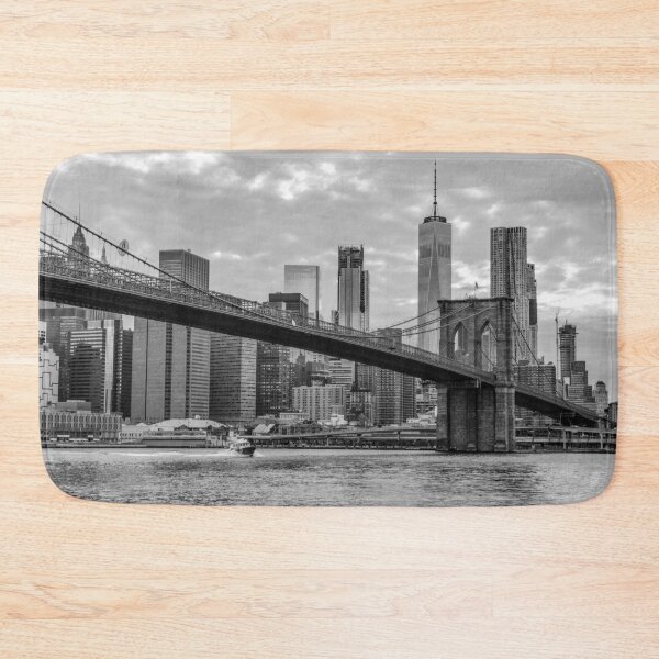 Item preview, Brooklyn Bridge B&W designed and sold by Simpsonwildlife.