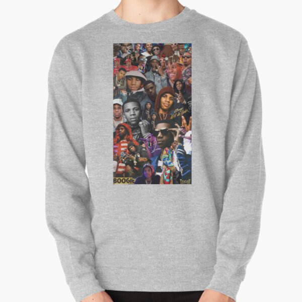 A Boogie Wit Da Hoodie Collage Pullover Sweatshirt