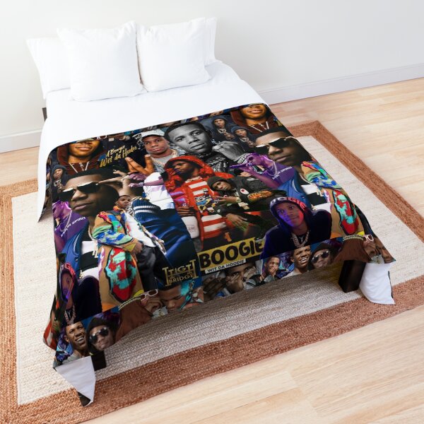 A Boogie Wit Da Hoodie Collage Comforter