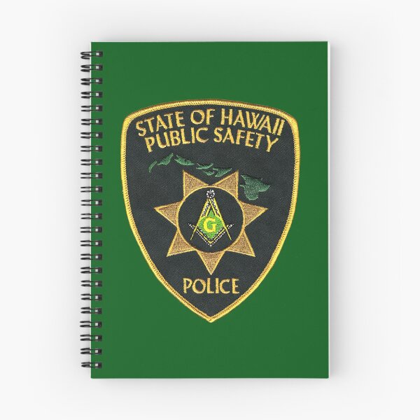 Item preview, Hawaii Masonic Police designed and sold by Lawrence Baird.