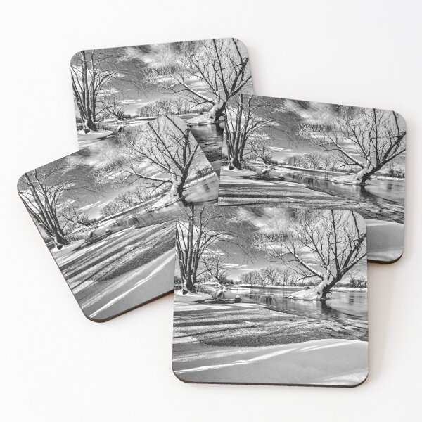 Item preview, Winter River B&W designed and sold by Simpsonwildlife.