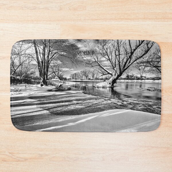 Item preview, Winter River B&W designed and sold by Simpsonwildlife.