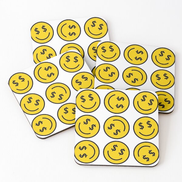 Item preview, Smiley Money Face Pattern designed and sold by IceyDel.