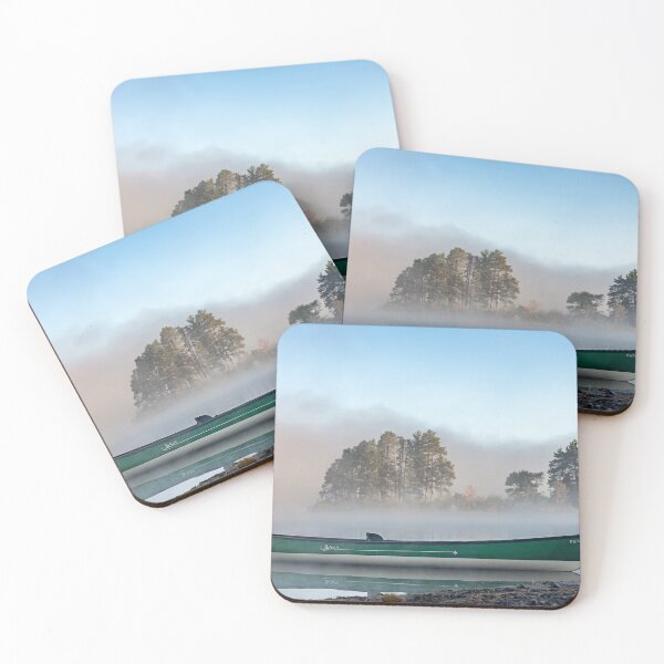 Item preview, Canoe Fall morning mist. designed and sold by Simpsonwildlife.