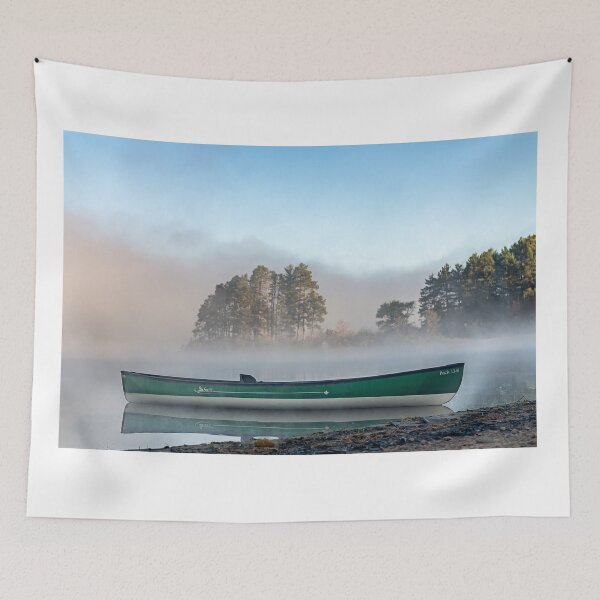 Item preview, Canoe Fall morning mist. designed and sold by Simpsonwildlife.