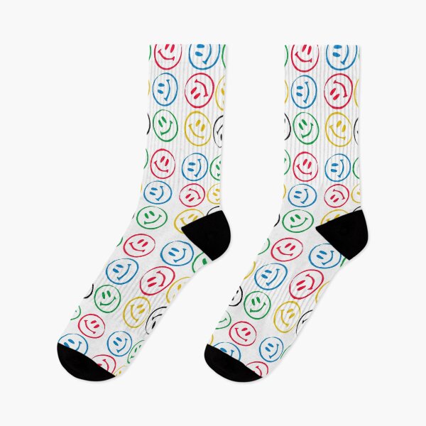 Item preview, Coloured Smiley Face Pattern designed and sold by IceyDel.