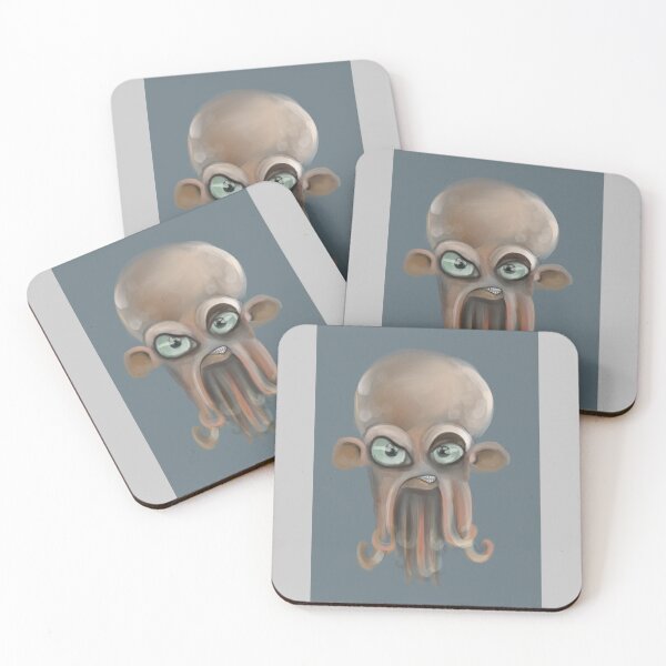 Item preview, Angry octopus in dark pastel colors designed and sold by BigAyes.