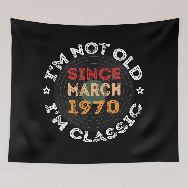 Item preview, I m Not Old, I m Classic - Since March 1970 - retro cassettes designed and sold by meedTee.