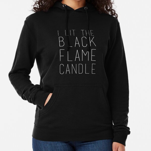 Black Flame Sweatshirts Hoodies Redbubble - cool black flaming nike hoodie roblox