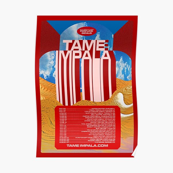 Tame Tour Poster