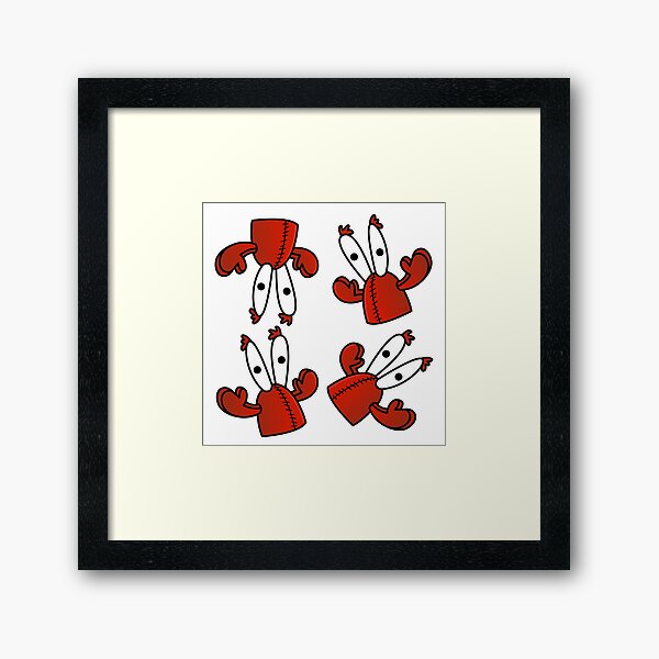 Artikel-Vorschau von Mr Krabs Finger Puppet Pattern, designt und verkauft von IceyDel.