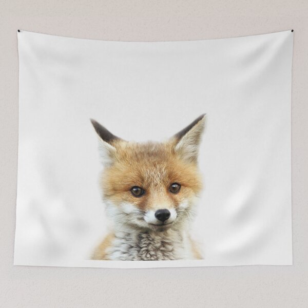 Item preview, Fox Print by Zouzounio Art designed and sold by zouzounioart.