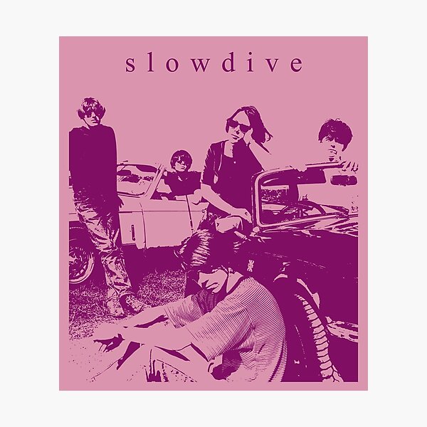 Slowdive // Fanart Lámina fotográfica