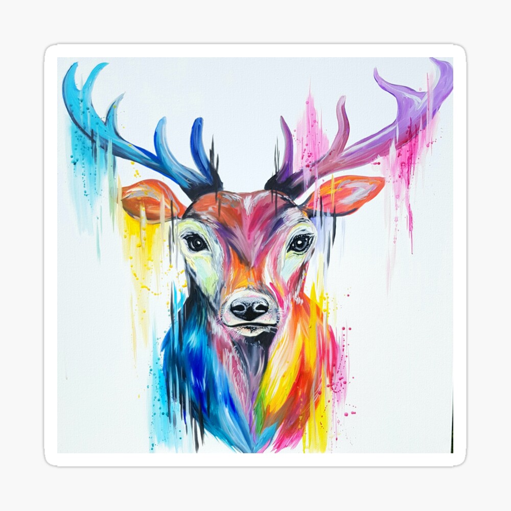 deer poster colours