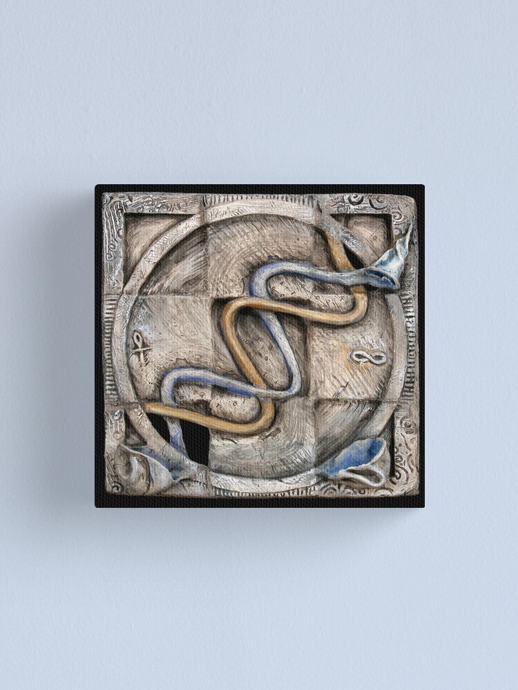 Alternate view of Spiral two: evolving currents Canvas Print