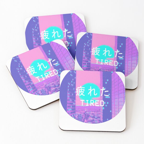 Item preview, Vaporwave "Tired" Japanese Design designed and sold by CobeyAldrich01.
