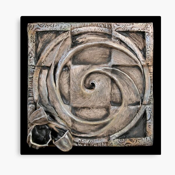 Spiral one: unified source Canvas Print