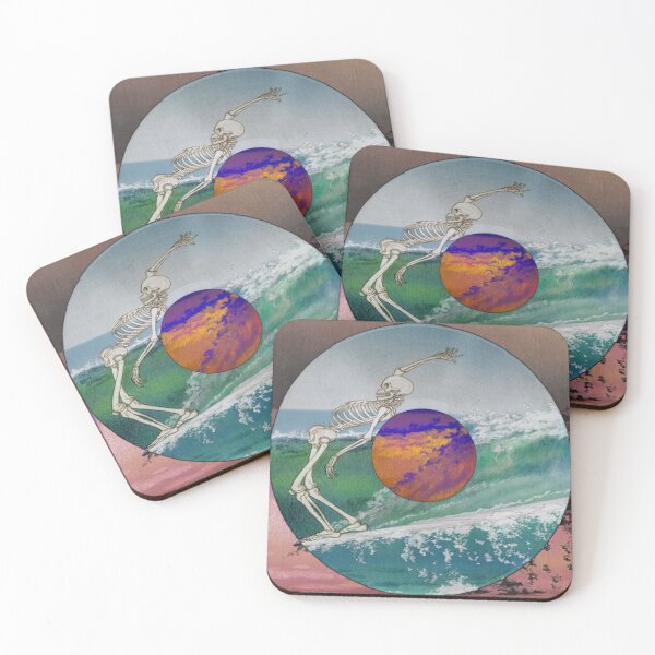 Item preview, Skelton Surfing on a Vinyl Record  designed and sold by courtraywill.