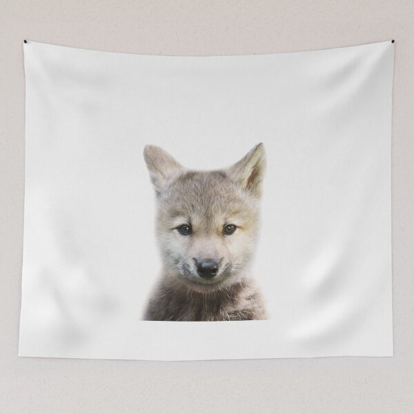 Item preview, Wolf Print by Zouzounio Art designed and sold by zouzounioart.