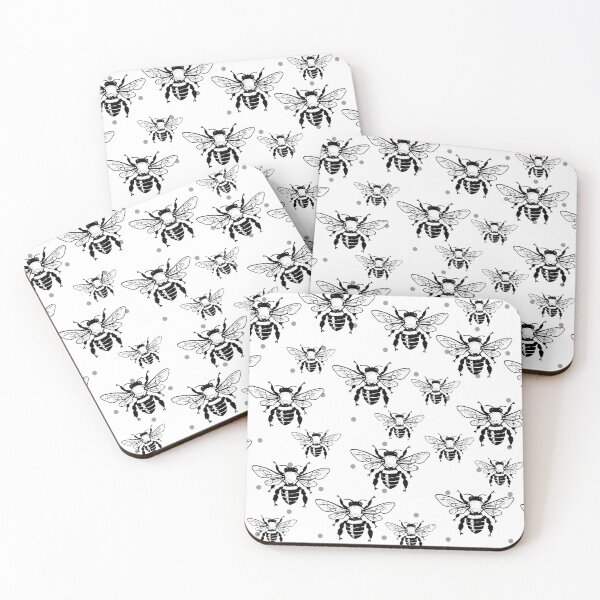 Item preview, Bee Love | Digital Art Pattern  designed and sold by Queen City  Craftworks.