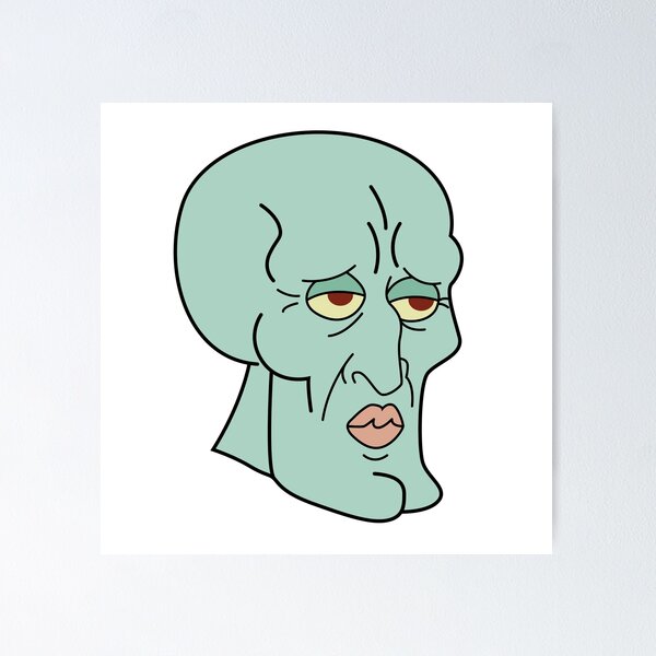 Item preview, Handsome Squidward designed and sold by IceyDel.