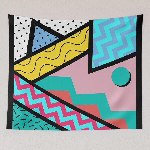 Item preview, 80s Memphis design Zigzag Pattern designed and sold by stayrad.