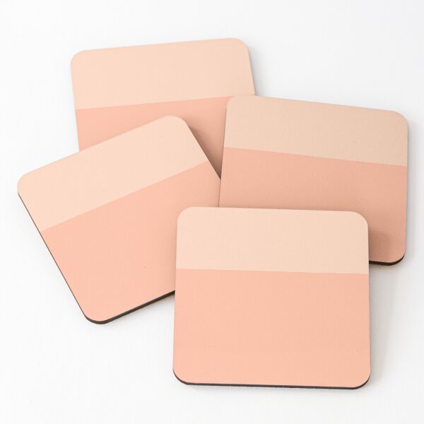 Item preview, Peachy Color Block Minimalist  designed and sold by kierkegaard.