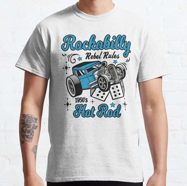 Rockabilly Rules Vintage Rocker Rock N Roll' Men's T-Shirt