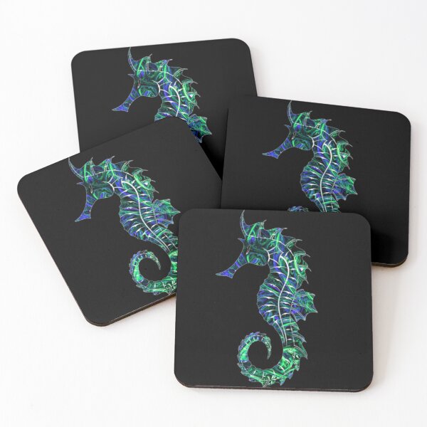 Item preview, Blue Green Seahorse  designed and sold by Paulele.
