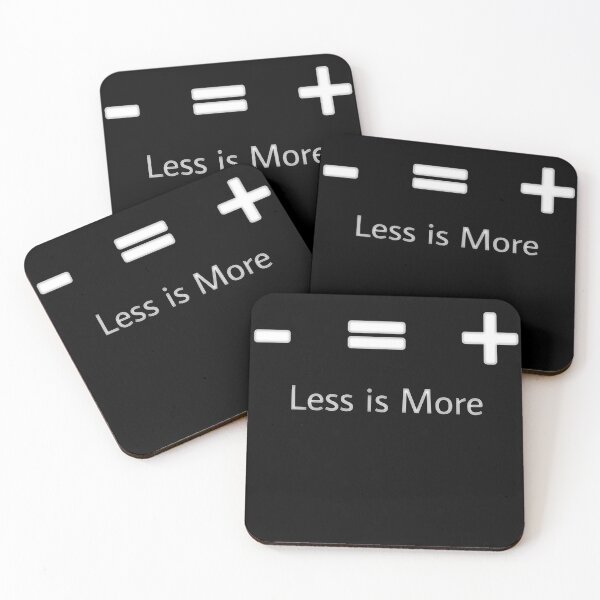 Item preview, Less is More designed and sold by VENOM-11.
