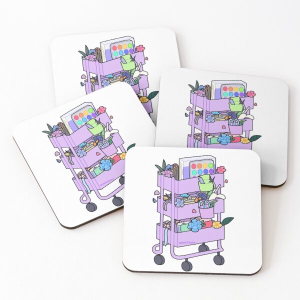 Item preview, Lavender Craft Cart designed and sold by mintiiluna.