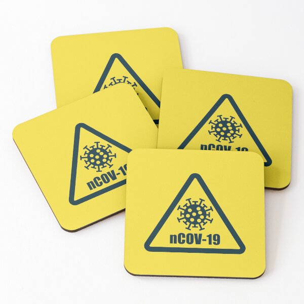 Item preview, nCOV-19 biohazard danger sign illustration designed and sold by IuriiVlasenko.