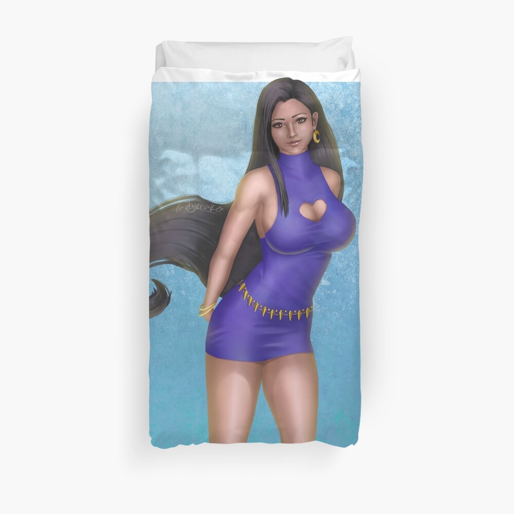 Blue Dress Duvet Cover