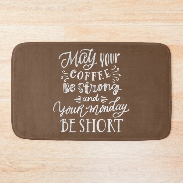 Item preview, Funny Strong Coffee Lover Short Monday designed and sold by UniQueensShop.