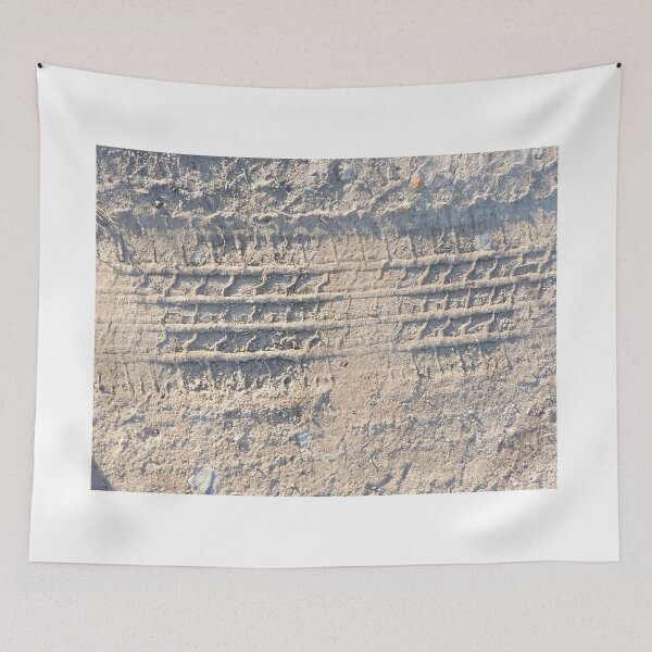 Item preview, tire tracks in the sand,  designed and sold by Stephanie  Skeem.