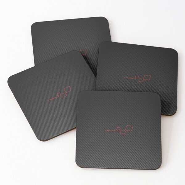 Item preview, RS Trophy Carbon Style Emblem - Performance Car Inspired Poster designed and sold by Road To Track.