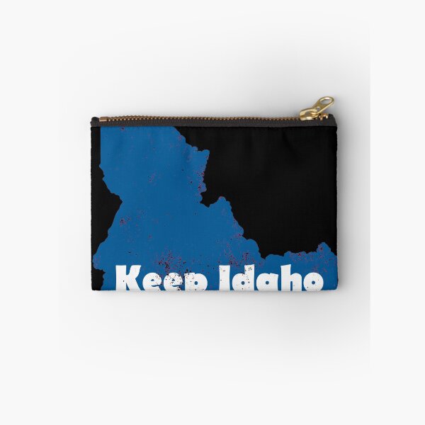 Item preview, Keep Idaho a secret - blue - grunge designed and sold by ScapegoatPrints.