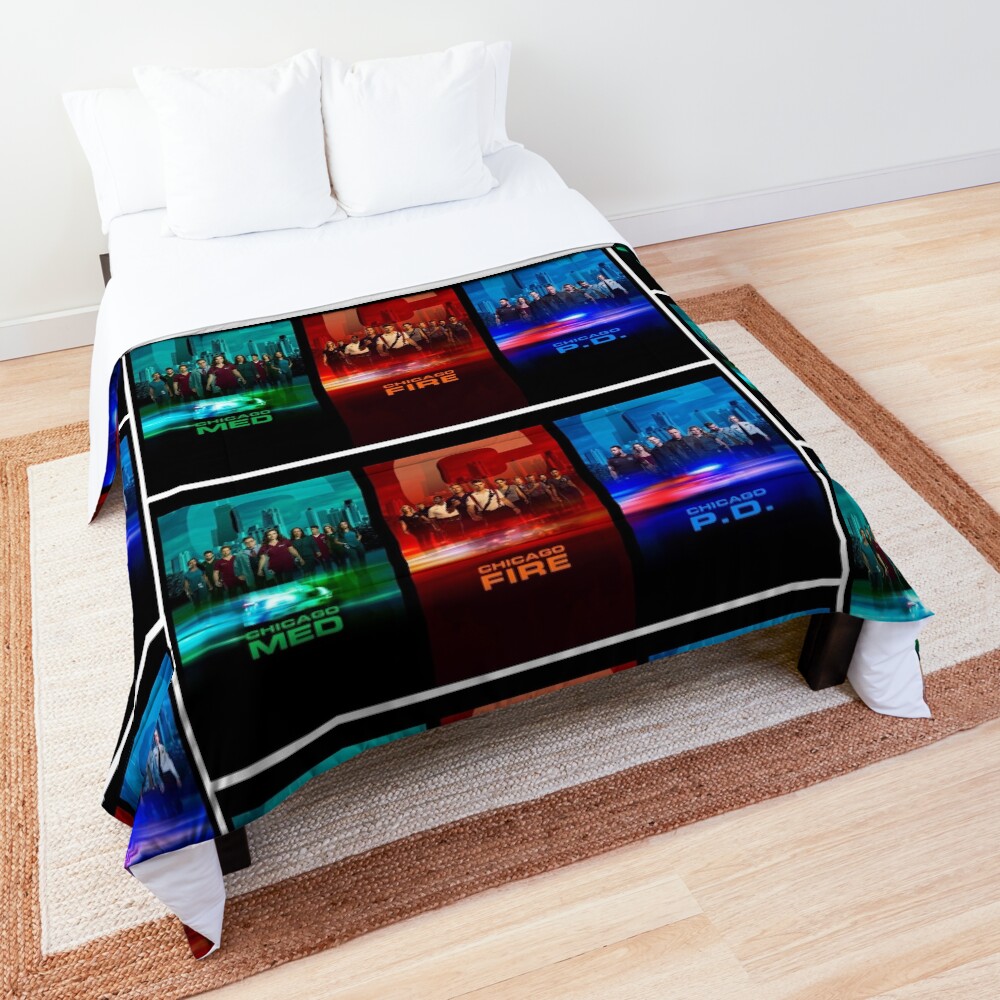 Chicago fire med PD Chicago one Comforter