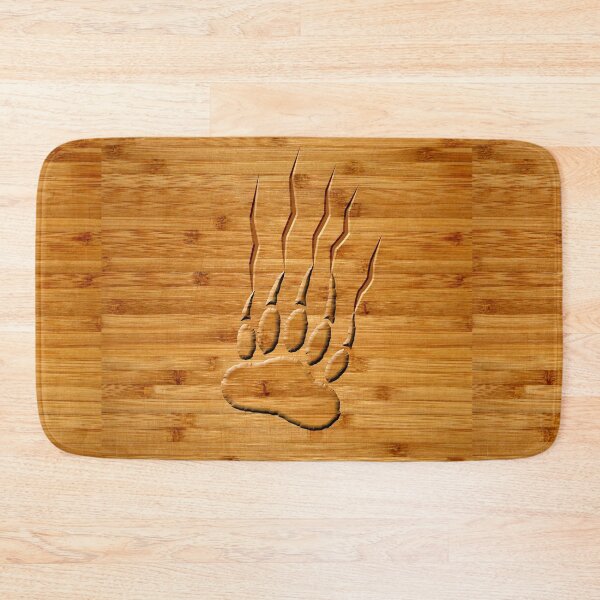 Item preview, Bear Paw And Claws On Scratched Wood designed and sold by Almdrs.