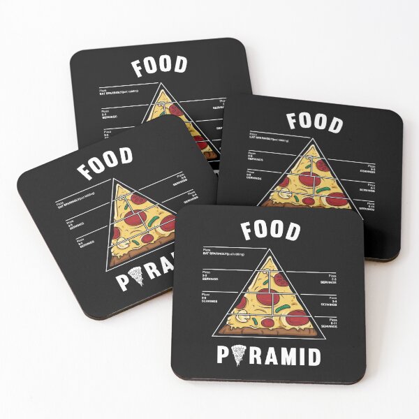 Item preview, Food Pyramid Pizza designed and sold by SxedioStudio.